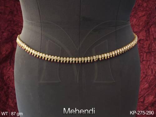 Beautiful Design Mehendi Polish Party wear Antique Desinger Antique Jewellery Kamarpatta (Hip Belt)