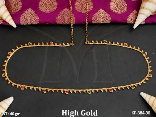 Antique Jewellery High Gold Polish Stylish Design Fancy Antique Kamar Patta