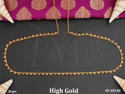 Antique Jewellery High Gold Polish Stylish Antique Kamar Patta