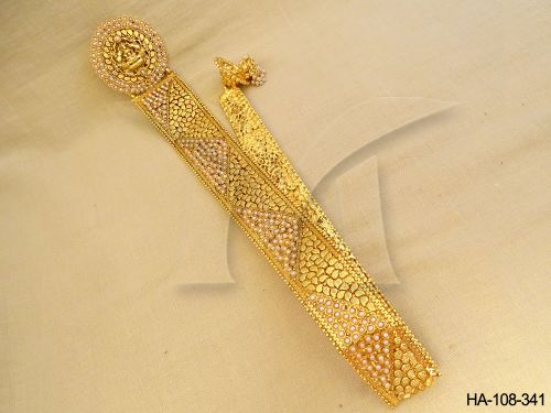 Laxmi Ji Temple Hair Accessory