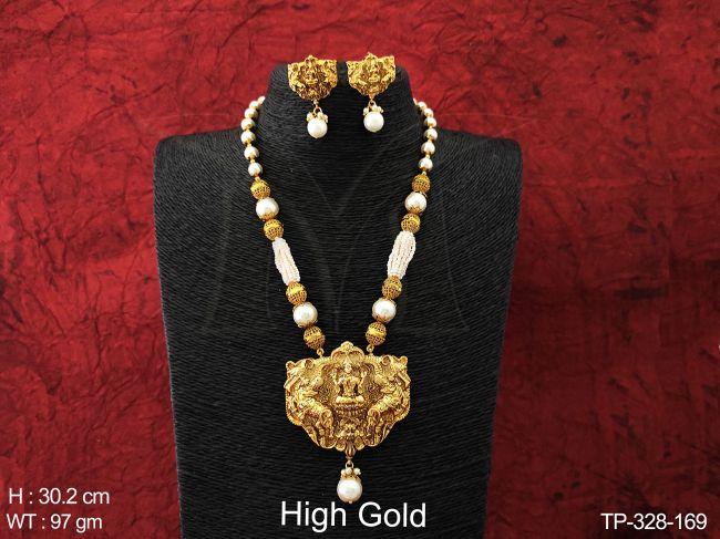 laxmi ji designer pendantset