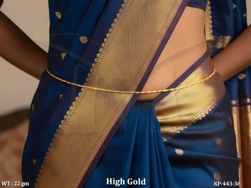 Traditional Simple Chain Style Kamarpatta